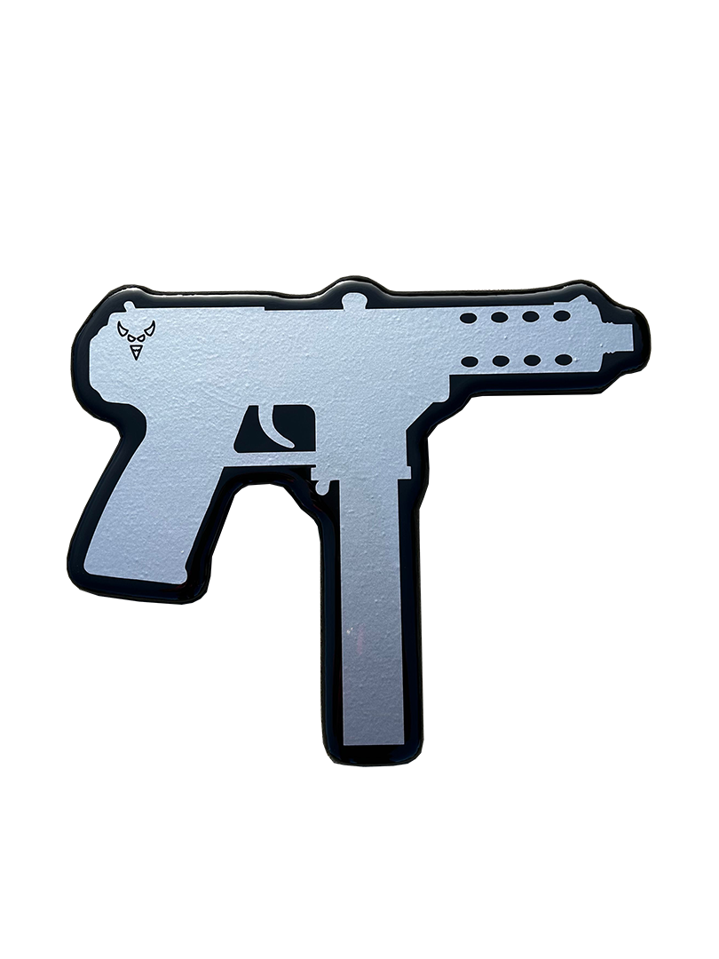 SILVER TEC-9
