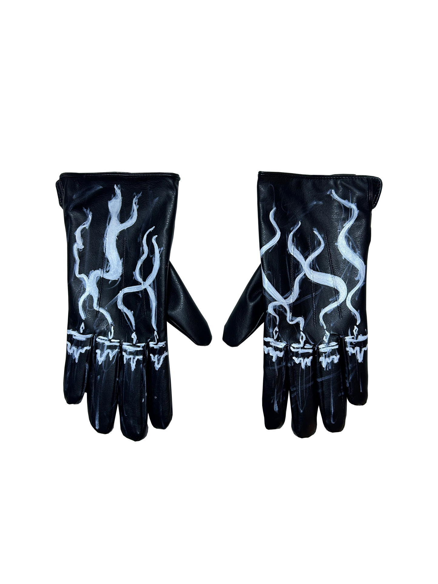FAUX LEATHER GLOVES